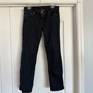 Lucky Brand Women's Black Straight Leg Jeans